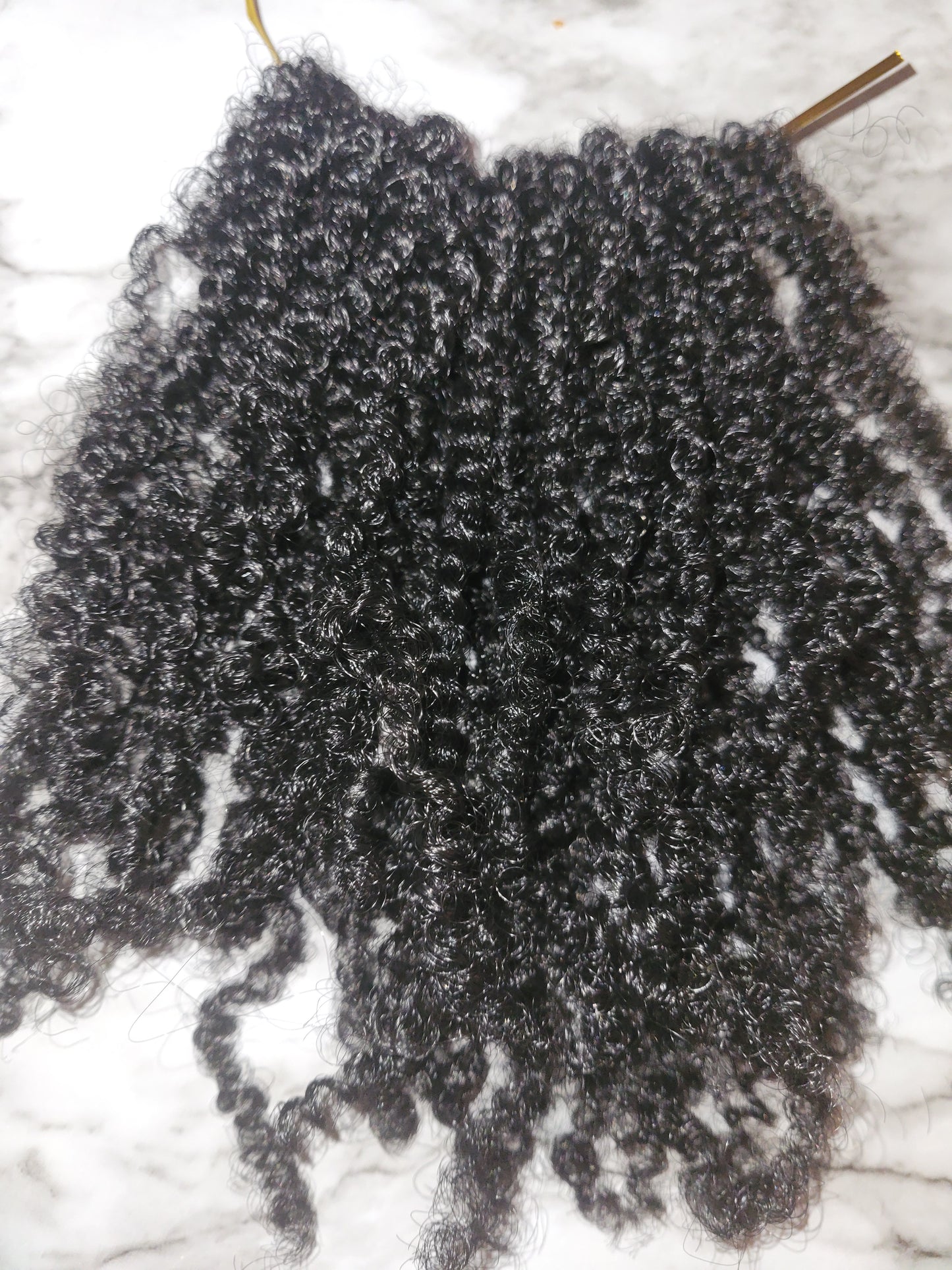 Ari's Twist Black Crochet MicroTwists